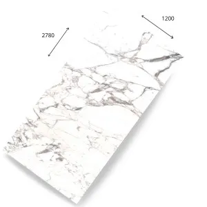 Marmoker Calacatta Extra Honed 1600x3200x12mm by Casalgrande Padana, a Natural Stone for sale on Style Sourcebook
