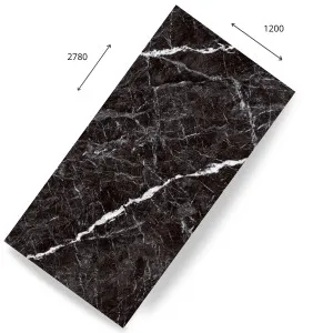 Marmoker Deep Dark Honed 1200x2780 by Casalgrande Padana, a Porcelain Tiles for sale on Style Sourcebook