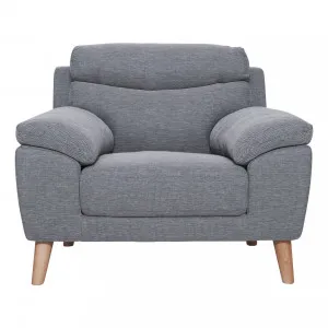 Bronco Armchair in Talent Denim by OZ Design, a Chairs for sale on Style Sourcebook
