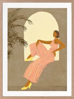 Solène Framed Art Print by Urban Road, a Prints for sale on Style Sourcebook