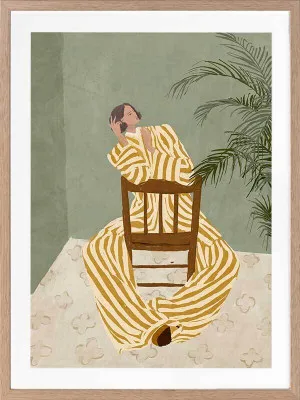 Thessy Framed Art Print by Urban Road, a Prints for sale on Style Sourcebook
