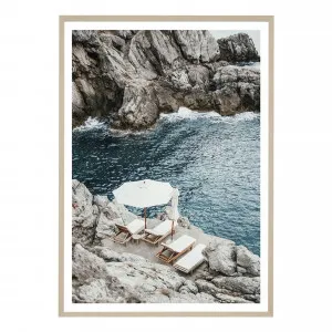 Coastal Rocks Framed Print in 62 x 87cm by OZ Design, a Prints for sale on Style Sourcebook
