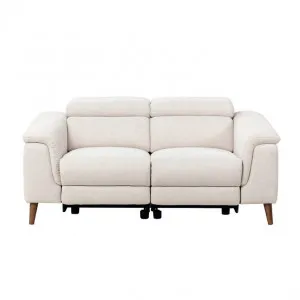 Dylan Orson Almond with 2 Electric Recliner Sofa - 2 Seater by null, a Sofas for sale on Style Sourcebook