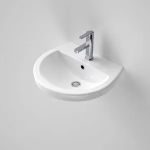 Cosmo Wall Basin With Overflow 1 Tap Hole | Made From Vitreous China In White By Caroma by Caroma, a Basins for sale on Style Sourcebook