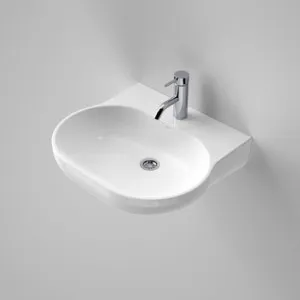 Opal 510 Wall Basin With Plug & Waste 1 Tap Hole | Made From Vitreous China In White By Caroma by Caroma, a Basins for sale on Style Sourcebook