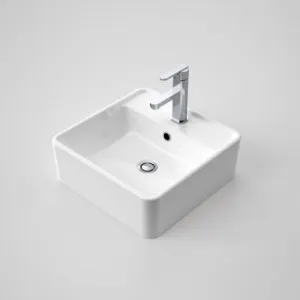 Carboni II Above Counter Basin With Overflow 1 Tap Hole | Made From Vitreous China In White By Caroma by Caroma, a Basins for sale on Style Sourcebook
