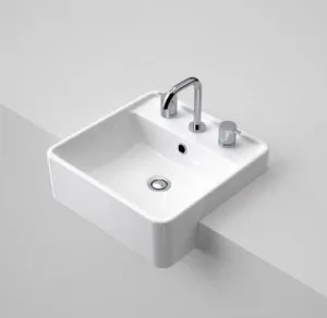 Carboni II Above Counter Basin - 3 Tap Hole | Made From Vitreous China In White By Caroma by Caroma, a Basins for sale on Style Sourcebook