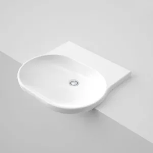 Opal Sole Semi Recessed Basin 0 Tap Hole | Made From Ceramic In White By Caroma by Caroma, a Basins for sale on Style Sourcebook
