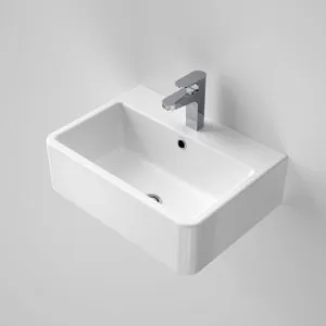 Cubus Utility Wall Basin With Overflow 1 Tap Hole | Made From Vitreous China In White By Caroma by Caroma, a Basins for sale on Style Sourcebook