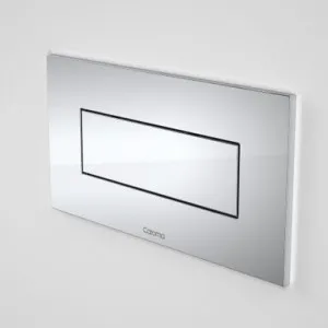 Invisi II Invisi Series II® Metal Rectangular Single Flush Plate & Buttons Chrome In Chrome Finish By Caroma by Caroma, a Toilets & Bidets for sale on Style Sourcebook