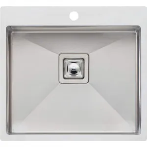 Professional Series Inset Single Grand Bowl Topmount Sink With Acc 550mm 1 Tap Hole | Made From Stainless Steel By Oliveri by Oliveri, a Kitchen Sinks for sale on Style Sourcebook