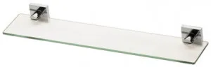 Radii Shower Shelf With Square Plate Chrome | Made From Glass In Chrome Finish By Phoenix by PHOENIX, a Shelves & Soap Baskets for sale on Style Sourcebook