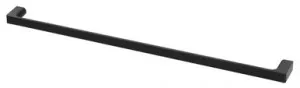 Gloss Towel Rail Single 800mm Matte | Made From Brass In Black By Phoenix by PHOENIX, a Towel Rails for sale on Style Sourcebook