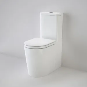 Liano Cleanflush® Close Coupled Easy Height Back-To-Wall Faced Suite With Liano Double Flap Seat 4Star In White By Caroma by Caroma, a Toilets & Bidets for sale on Style Sourcebook