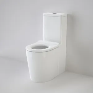 Liano Cleanflush® Close Coupled Easy Height Back-To-Wall Faced Suite With Liano Care Single Flap Seat 4Star In White By Caroma by Caroma, a Toilets & Bidets for sale on Style Sourcebook