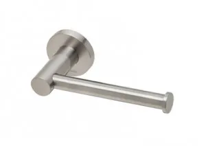 Radii Toilet Roll Holder With Round Plate In Brushed Nickel By Phoenix by PHOENIX, a Toilet Paper Holders for sale on Style Sourcebook