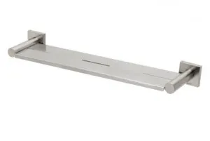 Radii Metal Shelf With Square Plate In Brushed Nickel By Phoenix by PHOENIX, a Shelves & Soap Baskets for sale on Style Sourcebook
