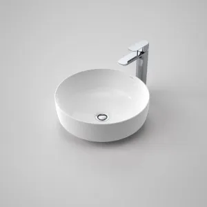 Tribute Artisan B1 Above Counter Basin Round 405mm Nth | Made From Vitreous China In White By Caroma by Caroma, a Basins for sale on Style Sourcebook