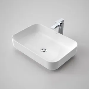 Tribute Artisan B4 Above Counter Basin Rectangle 170mm Nth | Made From Vitreous China In White By Caroma by Caroma, a Basins for sale on Style Sourcebook