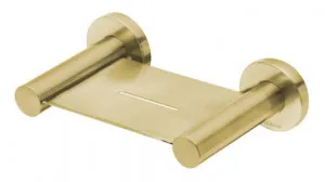 Radii Soap Dish With Round Plate Brushed In Gold By Phoenix by PHOENIX, a Soap Dishes & Dispensers for sale on Style Sourcebook