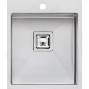 Professional Sink Inset Single Bowl 1 Tap Hole Pr1131 430mm | Made From Stainless Steel By Oliveri by Oliveri, a Kitchen Sinks for sale on Style Sourcebook