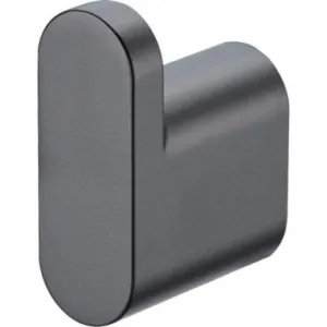 Madrid Robe Hook Matte | Made From Zinc/Alloy In Black By Oliveri by Oliveri, a Shelves & Hooks for sale on Style Sourcebook