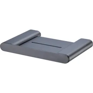 Madrid Soap Holder With Shelf Matte | Made From Stainless Steel/Zinc/Alloy In Black By Oliveri by Oliveri, a Soap Dishes & Dispensers for sale on Style Sourcebook