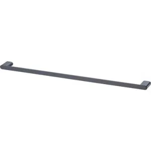 Madrid Towel Rail Single 800mm Matte | Made From Stainless Steel/Zinc/Alloy In Black By Oliveri by Oliveri, a Towel Rails for sale on Style Sourcebook