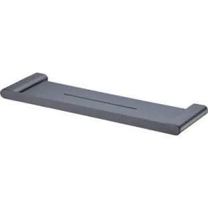 Madrid Metal Shelf 420mm Matte | Made From Stainless Steel/Zinc/Alloy In Black By Oliveri by Oliveri, a Shelves & Soap Baskets for sale on Style Sourcebook