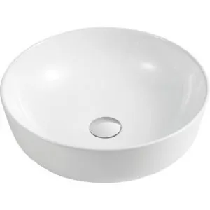 Naples Counter Top Circular Basin | Made From Vitreous China In White By Oliveri by Oliveri, a Basins for sale on Style Sourcebook