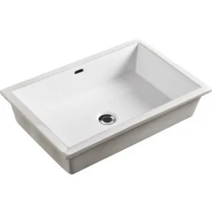 Oslo Undermount Rectangle Basin | Made From Vitreous China In White By Oliveri by Oliveri, a Basins for sale on Style Sourcebook