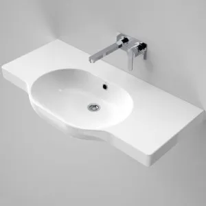 Opal 900 Twin Wall Basin 0 Tap Hole | Made From Vitreous China In White By Caroma by Caroma, a Basins for sale on Style Sourcebook