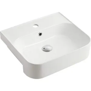 Dublin Semi-Recessed Basin | Made From Vitreous China In White By Oliveri by Oliveri, a Basins for sale on Style Sourcebook