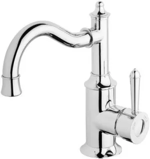 Nostalgia Basin Mixer Shepherds Crook 4Star | Made From Brass In Chrome Finish By Phoenix by PHOENIX, a Bathroom Taps & Mixers for sale on Style Sourcebook