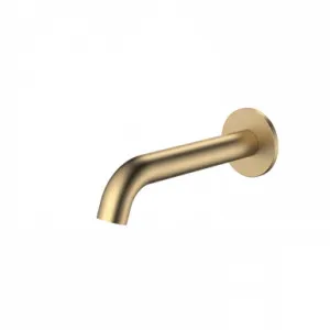 Liano II 175mm Basin/Bath Outlet - Round - Brushed | Made From Brass/Brushed Brass By Caroma by Caroma, a Bathroom Taps & Mixers for sale on Style Sourcebook