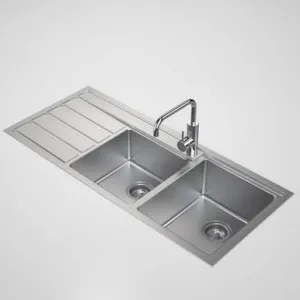Compass 1.75 Bowl Sink Right Hand Bowl 1 Tap Hole | Made From Stainless Steel By Caroma by Caroma, a Kitchen Sinks for sale on Style Sourcebook