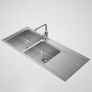 Compass 1.75 Bowl Sink Left Hand Bowl 1 Tap Hole | Made From Stainless Steel By Caroma by Caroma, a Kitchen Sinks for sale on Style Sourcebook