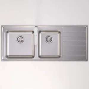 Luna 1.75Eb Left Hand Bowl 1 Tap Hole | Made From Stainless Steel By Caroma by Caroma, a Kitchen Sinks for sale on Style Sourcebook