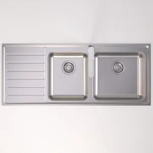 Luna 1.75Eb Right Hand Bowl 1 Tap Hole | Made From Stainless Steel By Caroma by Caroma, a Kitchen Sinks for sale on Style Sourcebook