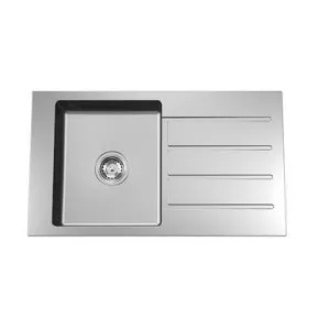 Evolution Care Single End Reverse Bowl Overmount 3 Tap Holes | Made From Stainless Steel By Caroma by Caroma, a Kitchen Sinks for sale on Style Sourcebook
