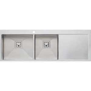 Professional Series 1 & 3/4 Bowl Topmount Sink With Drainer-1 Tap Hole | Made From Stainless Steel By Oliveri by Oliveri, a Kitchen Sinks for sale on Style Sourcebook