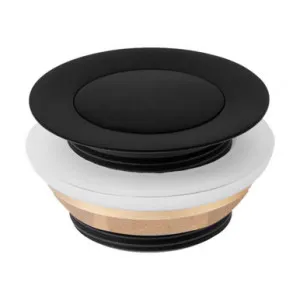 Universal Pop-Up Plug And Waste | Made From Silicone/Rubber/Brass In Matte Black By Oliveri by Oliveri, a Traps & Wastes for sale on Style Sourcebook