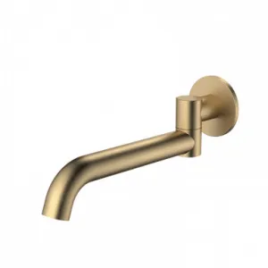 Liano II Basin/Bath Swivel Outlet Round 220mm Spout Brushed | Made From Brass/Brushed Brass By Caroma by Caroma, a Bathroom Taps & Mixers for sale on Style Sourcebook