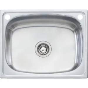 Laundry 45L Tub With Rinse Bypass And Overflow 2Th | Made From Stainless Steel By Oliveri by Oliveri, a Troughs & Sinks for sale on Style Sourcebook