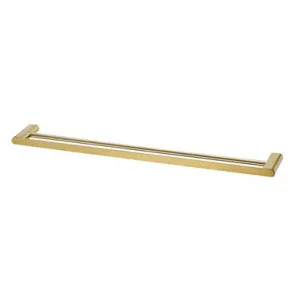 Madrid Towel Rail Double 800mm Classic | Made From Stainless Steel/Zinc/Brass In Gold By Oliveri by Oliveri, a Towel Rails for sale on Style Sourcebook