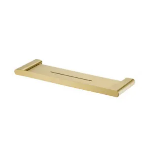 Madrid Metal Shower Shelf Classic | Made From Stainless Steel/Zinc/Brass In Gold By Oliveri by Oliveri, a Shelves & Soap Baskets for sale on Style Sourcebook