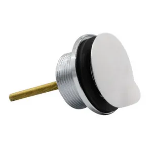 Plug & Waste With White Plug 32-40mm Anti-Vandal Chrome In Chrome Finish/White By Caroma by Caroma, a Traps & Wastes for sale on Style Sourcebook