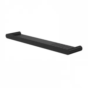 Urbane II Thin Edge Metal Shelf Matte | Made From Brass/Metal In Black By Caroma by Caroma, a Shelves & Soap Baskets for sale on Style Sourcebook