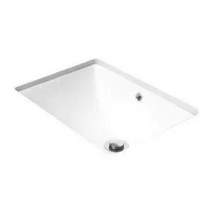 Entice Under Counter Dish Basin 465mm X 350mm X 190mm | Made From Ceramic In Gloss White By ADP by ADP, a Basins for sale on Style Sourcebook