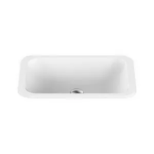 Glory True Justice Inset Vanity Basin 545mm X 355mm X 125mm Matte | Made From Solid Surface In White By ADP by ADP, a Basins for sale on Style Sourcebook